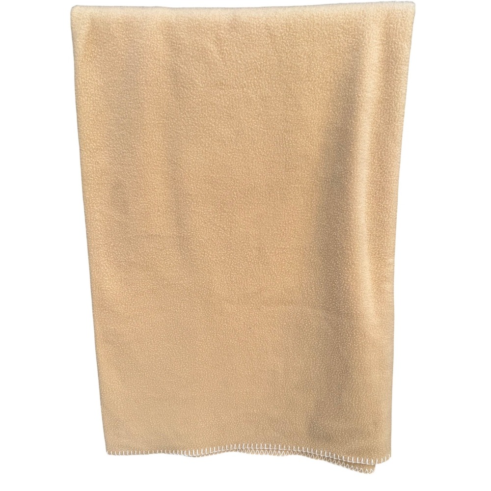 Givenchy Singapore Airlines First Class Fleece Blanket Tan Aviation Luxury Cozy